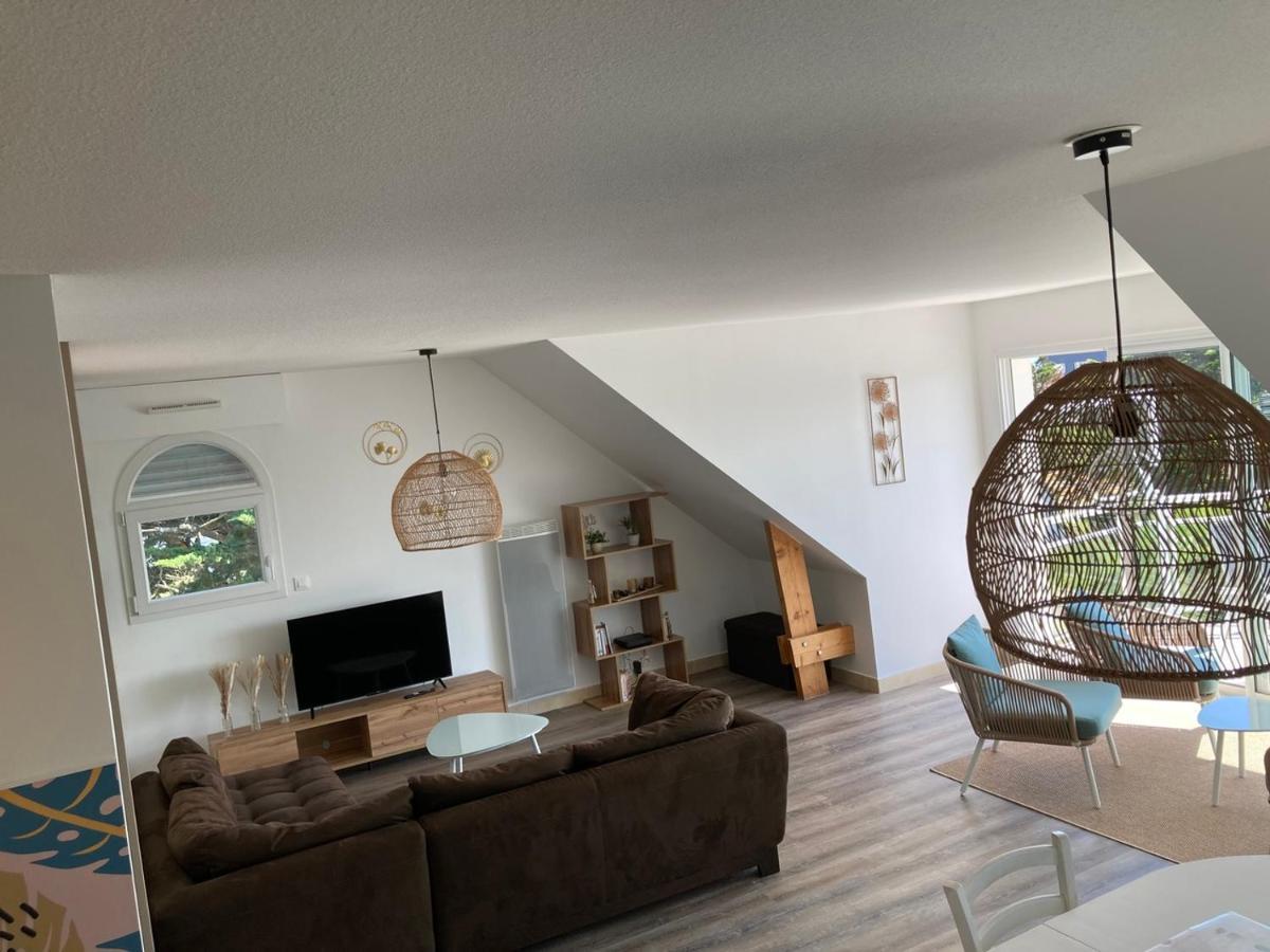 Grand Et Luxueux Appartement Lumineux 4 Pers Vue Mer Wifi Inclus Quiberon Kültér fotó