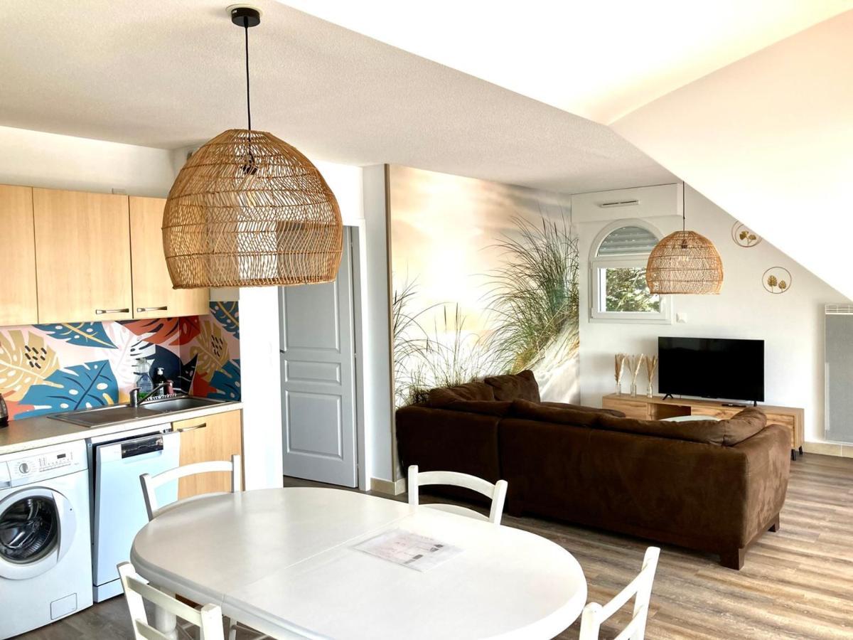 Grand Et Luxueux Appartement Lumineux 4 Pers Vue Mer Wifi Inclus Quiberon Kültér fotó